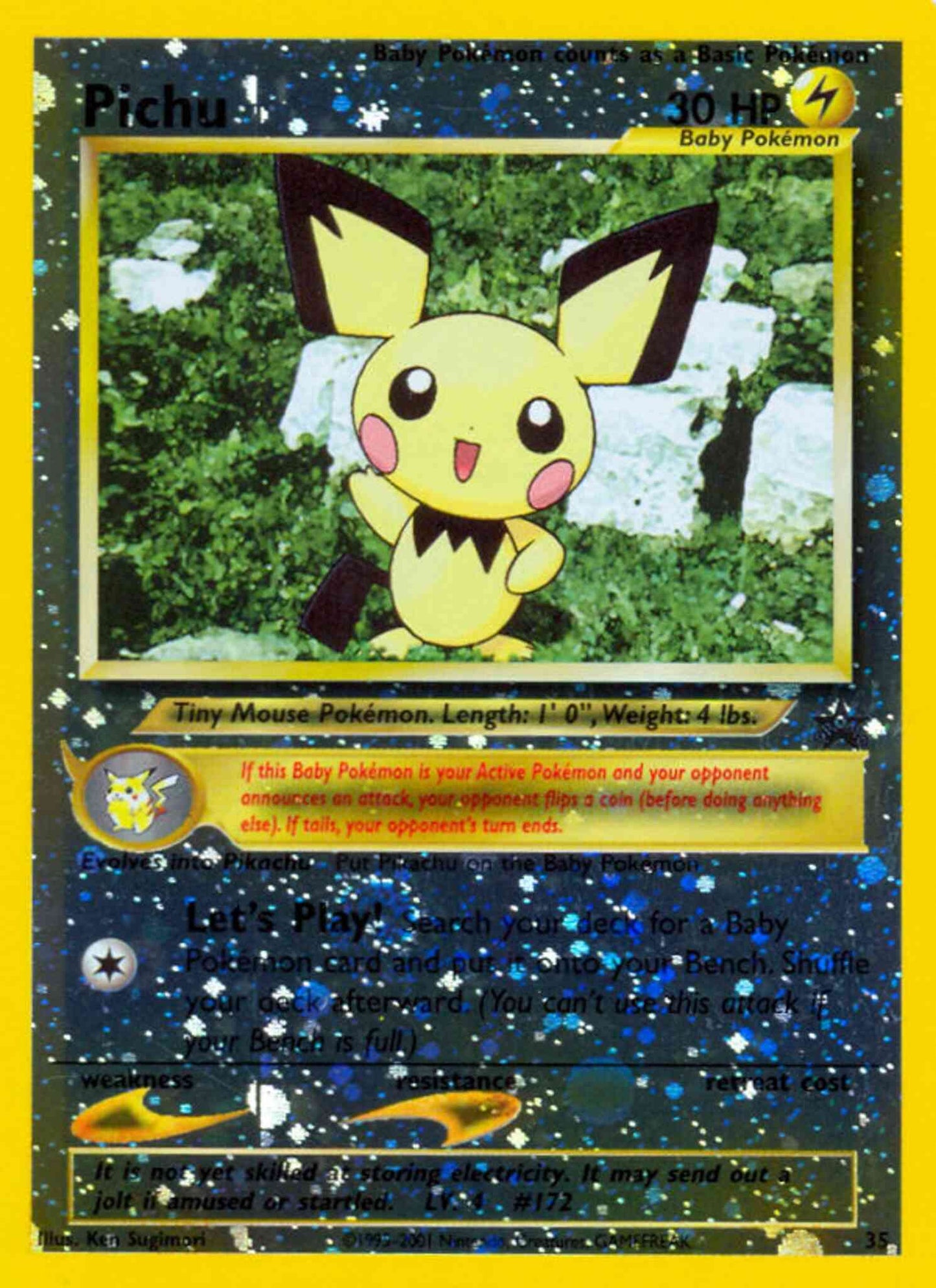 Pichu - 35/53 - Promo [basep-35] [Reverse Holo]