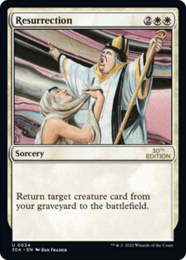 Resurrection [34] [30th Anniversary Edition] [Non-Foil]