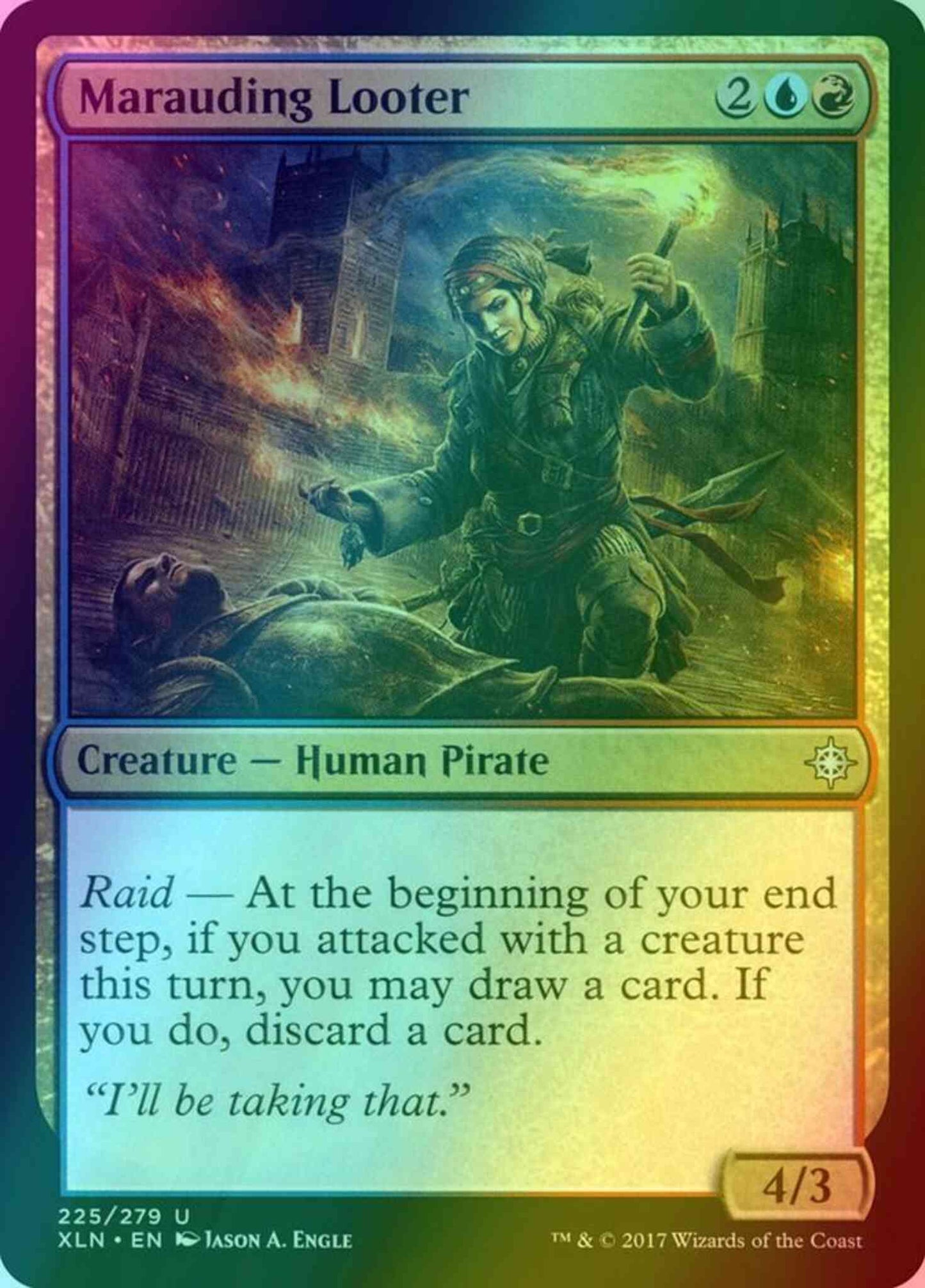 Marauding Looter [225] [Ixalan] [Foil]