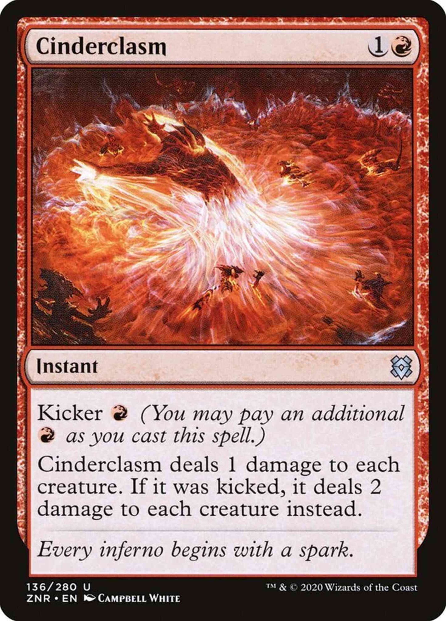 Cinderclasm [136] [Zendikar Rising] [Non-Foil]