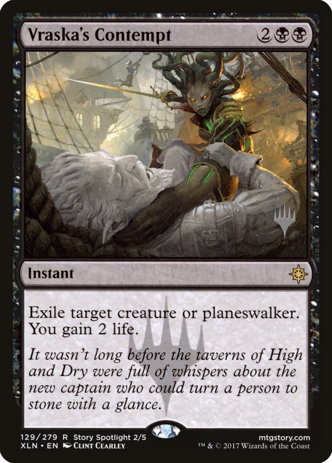 Vraska's Contempt [129p] [Promo Pack] [Ixalan Promos] [Foil]