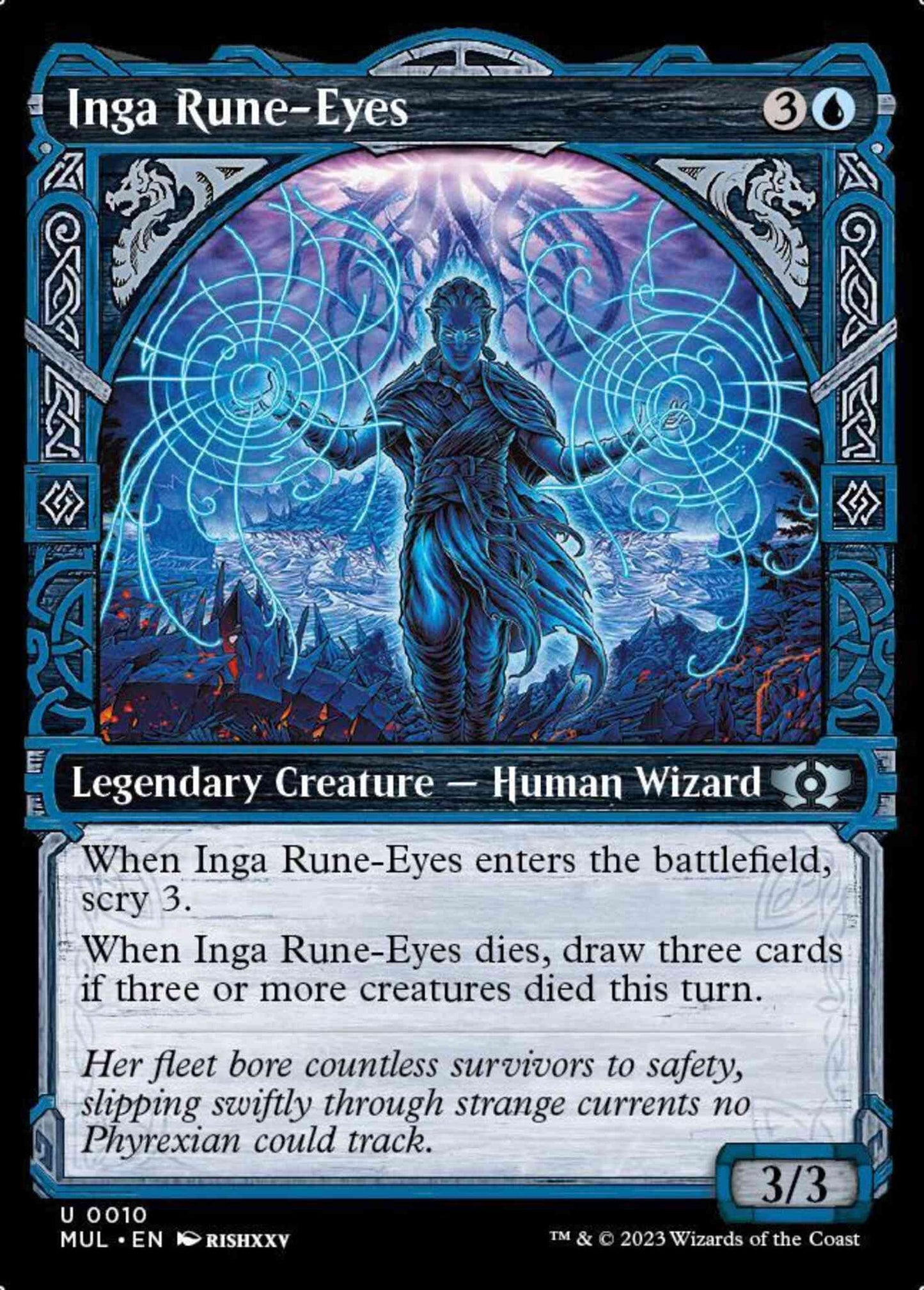 Inga Rune-Eyes [10] [Planar Showcase] [Multiverse Legends] [Non-Foil]