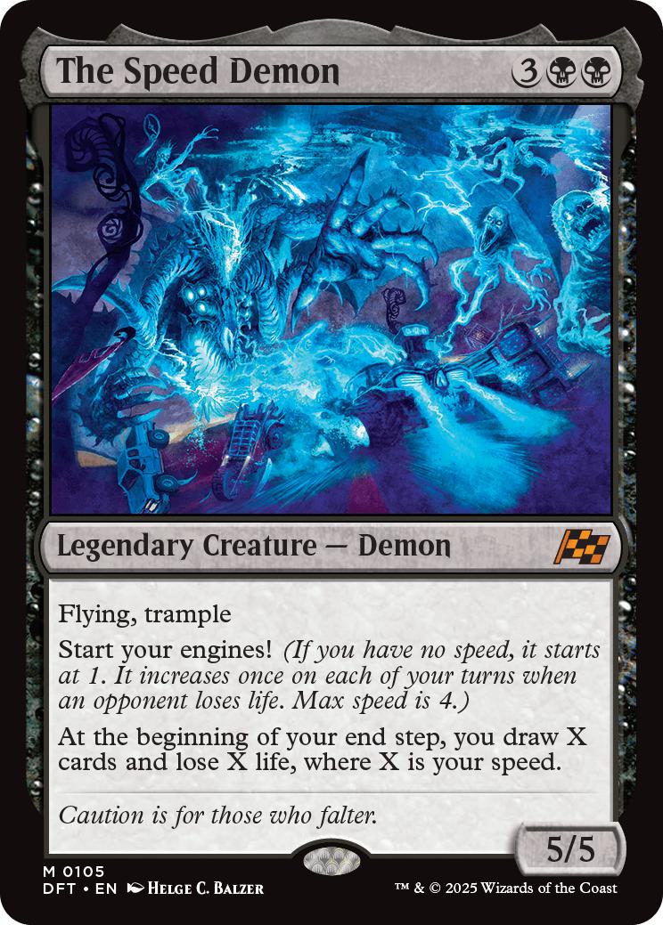 The Speed Demon [105] [Aetherdrift] [Non-Foil]