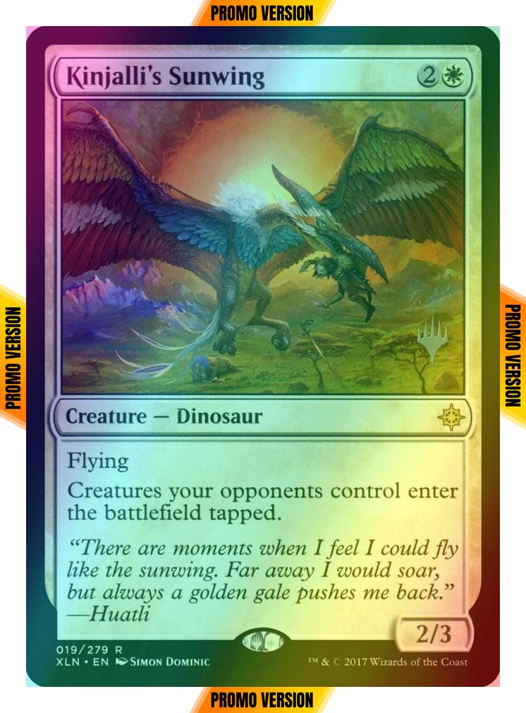 Kinjalli's Sunwing [19p] [Promo Pack] [Ixalan Promos] [Foil]