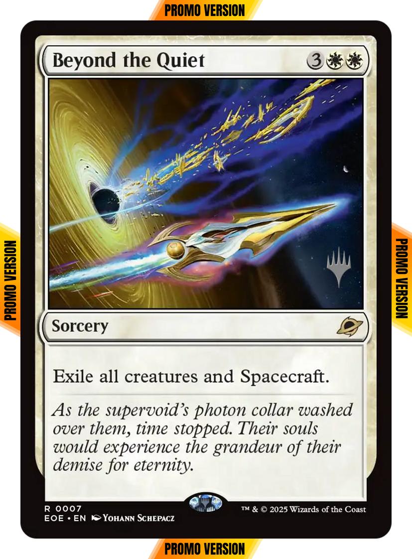 Beyond the Quiet [7p] [Promo Pack] [Edge of Eternities: Promos] [Non-Foil]