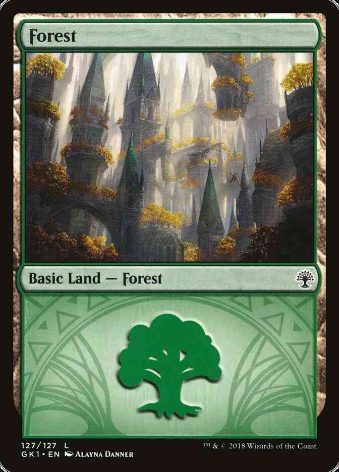 Forest [127] [GRN Guild Kit] [Non-Foil]
