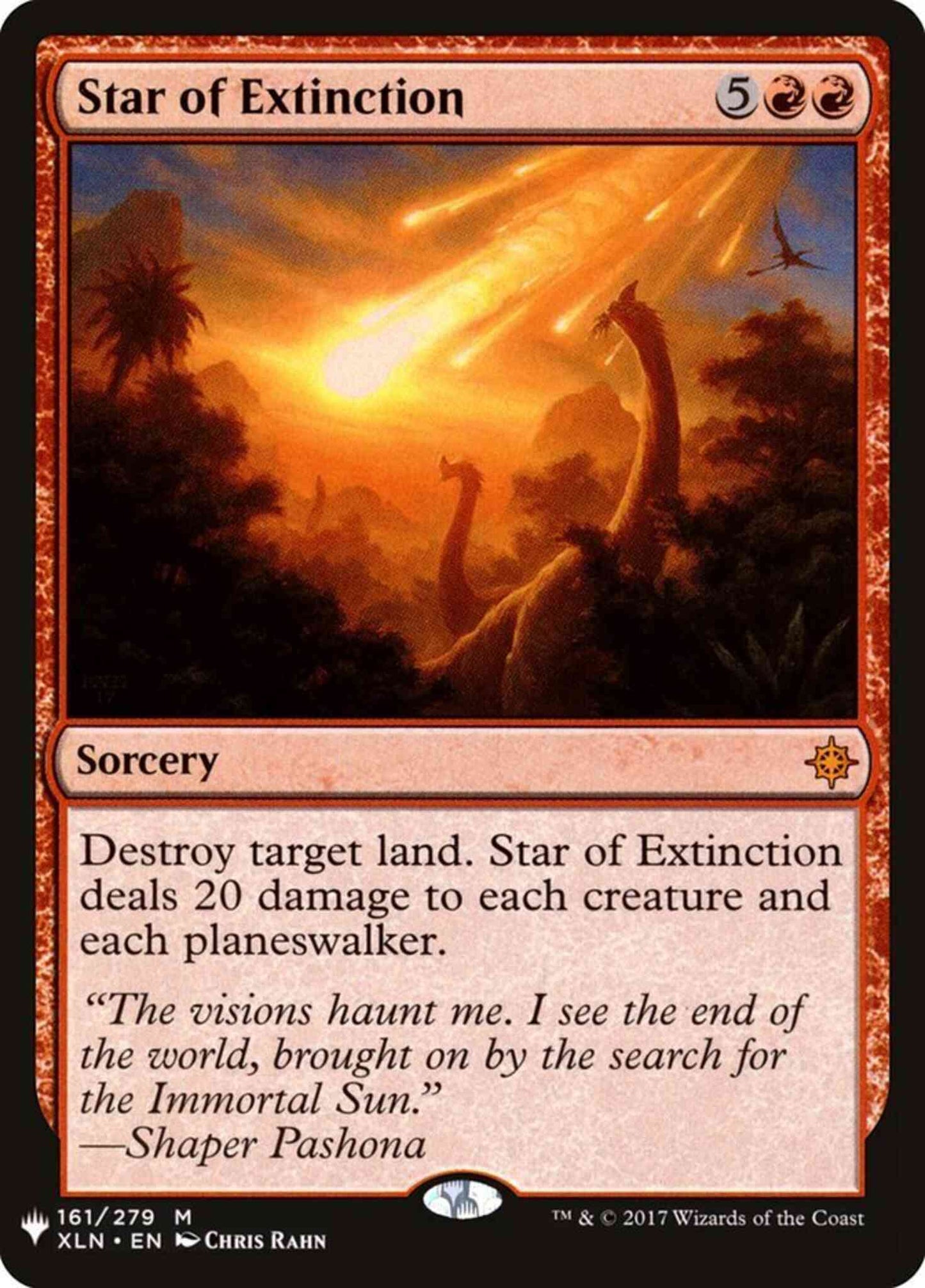 Star of Extinction [XLN-161] [The List] [Non-Foil]