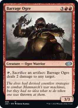 Barrage Ogre [496] [Jumpstart 2022] [Non-Foil]
