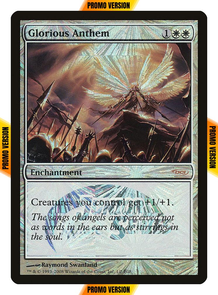 Glorious Anthem [1E08] [Junior Series Europe] [Foil]