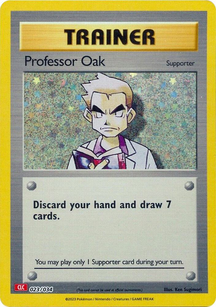 Professor Oak - 023/034 - Promo - CLC [tcgc-CLC023] [Holo]