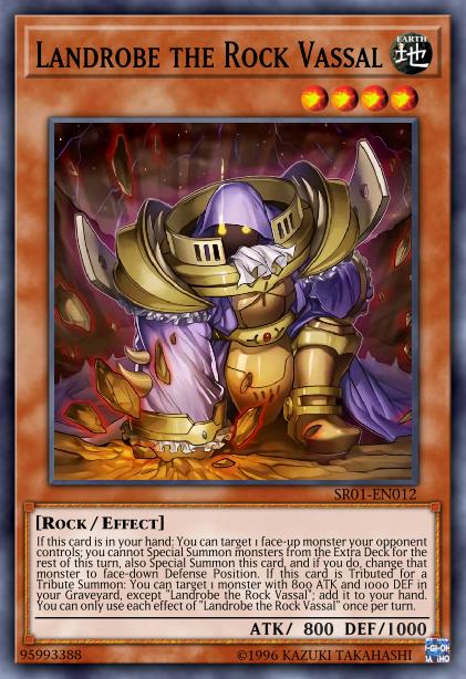 Landrobe the Rock Vassal - SR01-EN012 - Common - Unlimited