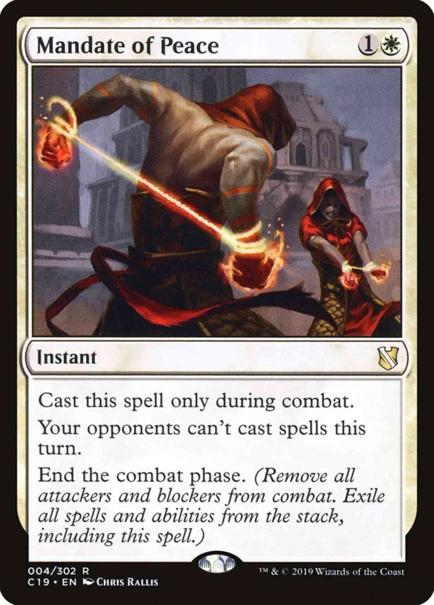 Mandate of Peace [4] [Commander 2019] [Non-Foil]