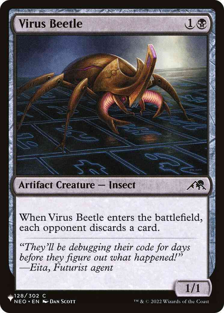 Virus Beetle [NEO-128] [The List] [Non-Foil]