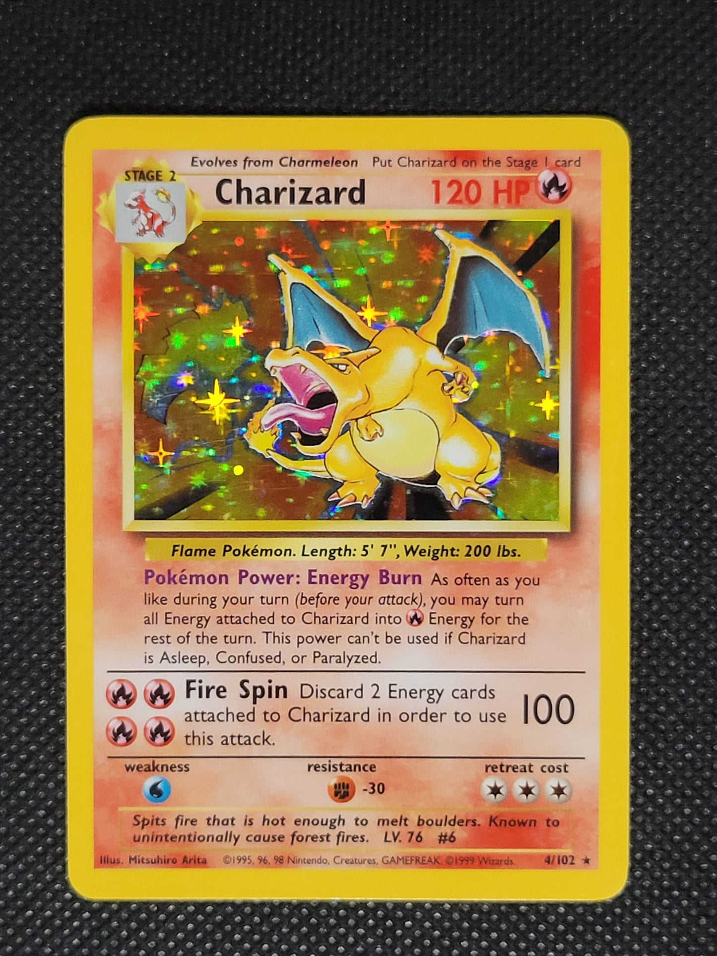 Charizard — Rare|Unlimited|Holo — ID 19757