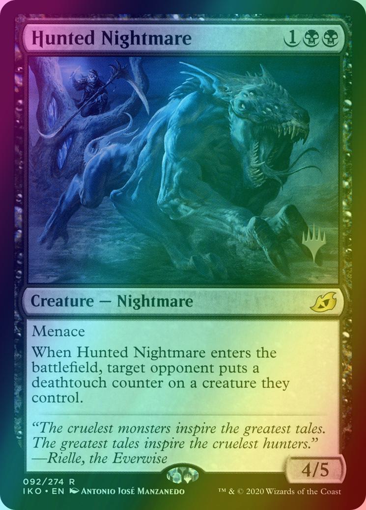 Hunted Nightmare [Promo Pack] [92p] [Ikoria: Lair of Behemoths Promos] [Foil]