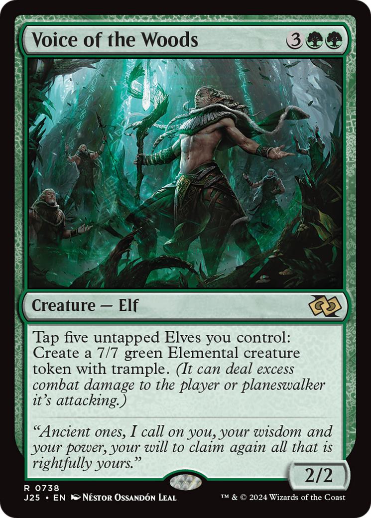 Voice of the Woods [738] [Foundations: Jumpstart] [Non-Foil]
