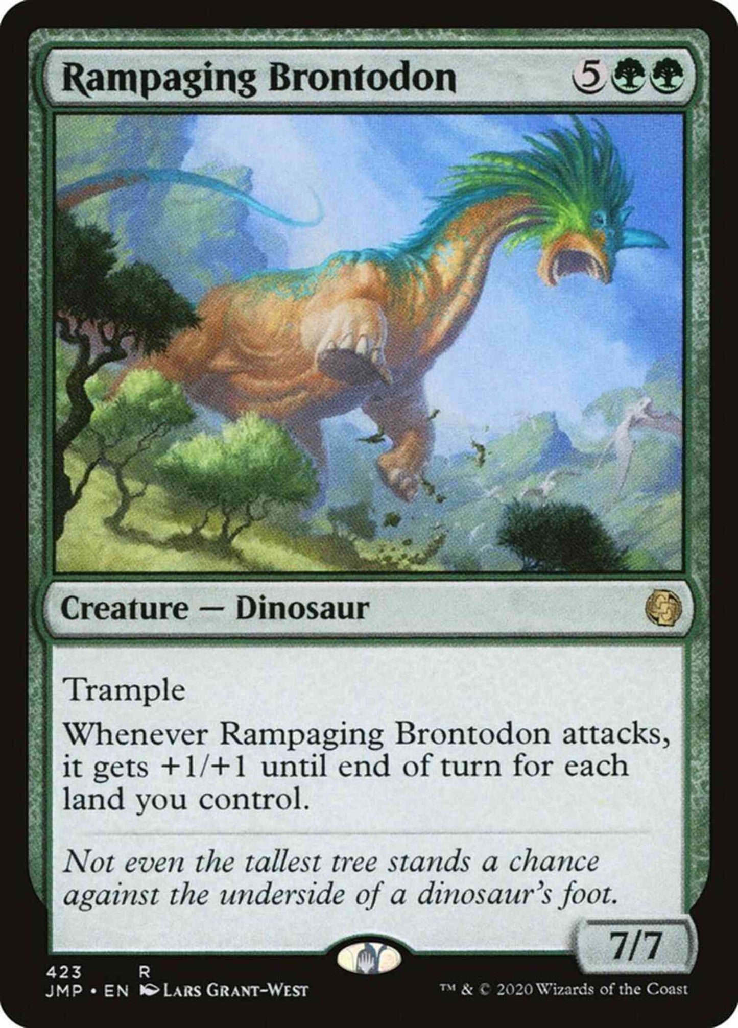 Rampaging Brontodon [423] [Jumpstart] [Non-Foil]