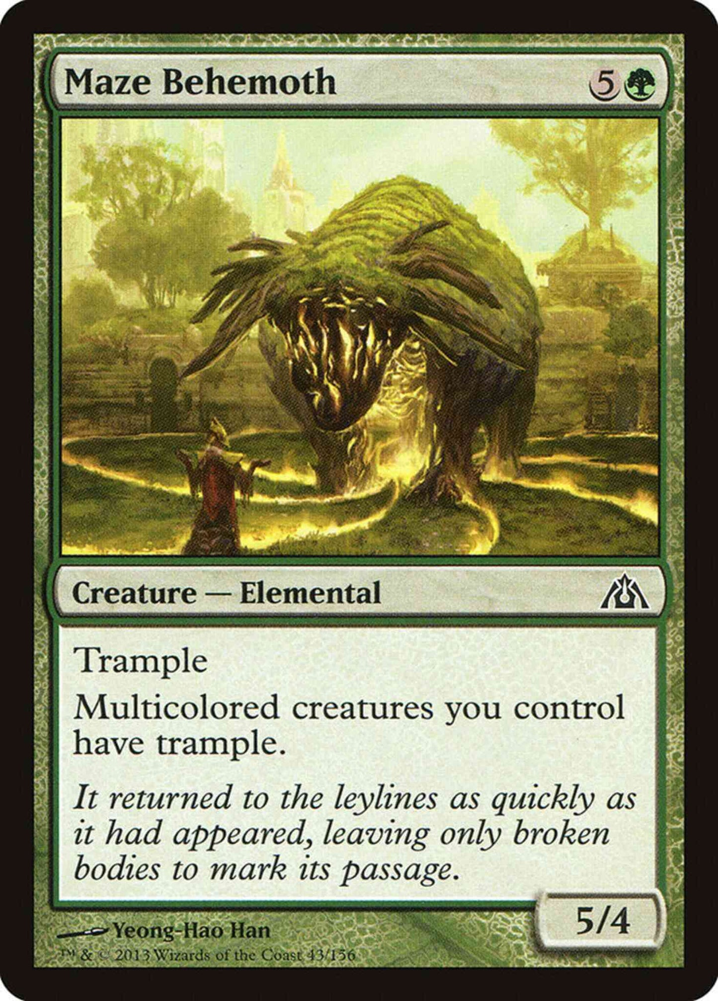 Maze Behemoth [43] [Dragon's Maze] [Non-Foil]