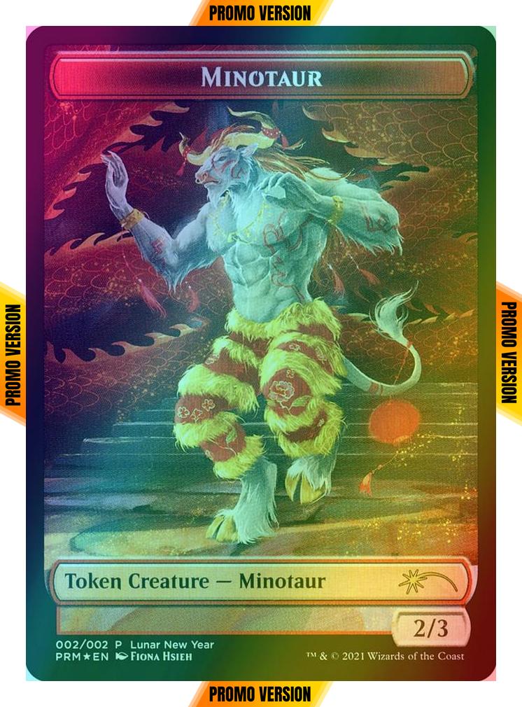 Minotaur Token [2x] [Year of the Ox 2021] [Foil]