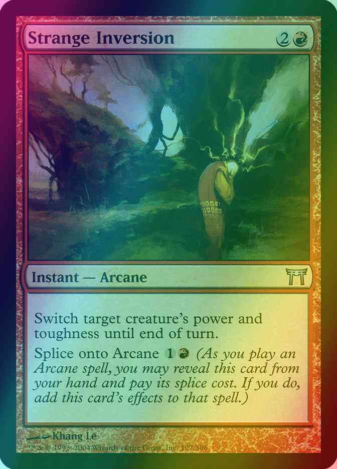 Strange Inversion [192] [Champions of Kamigawa] [Foil]