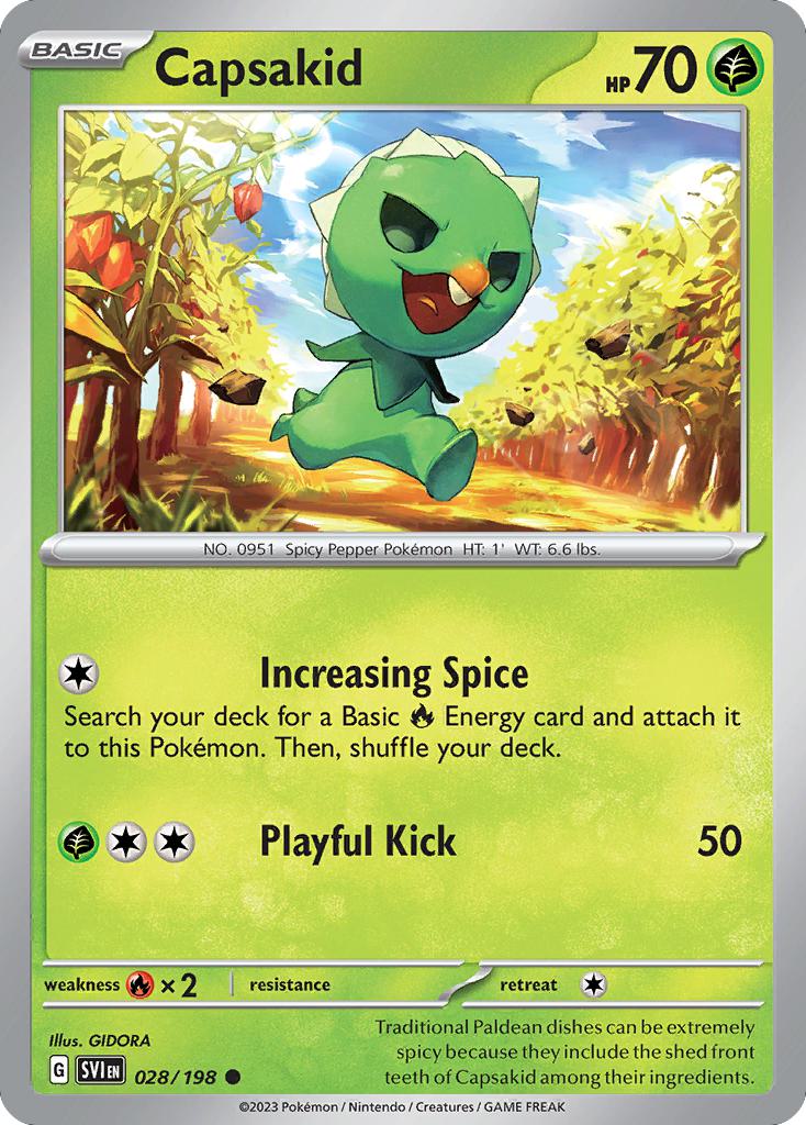 Capsakid - 028/198 - Common [sv01-028] [Non-Holo]