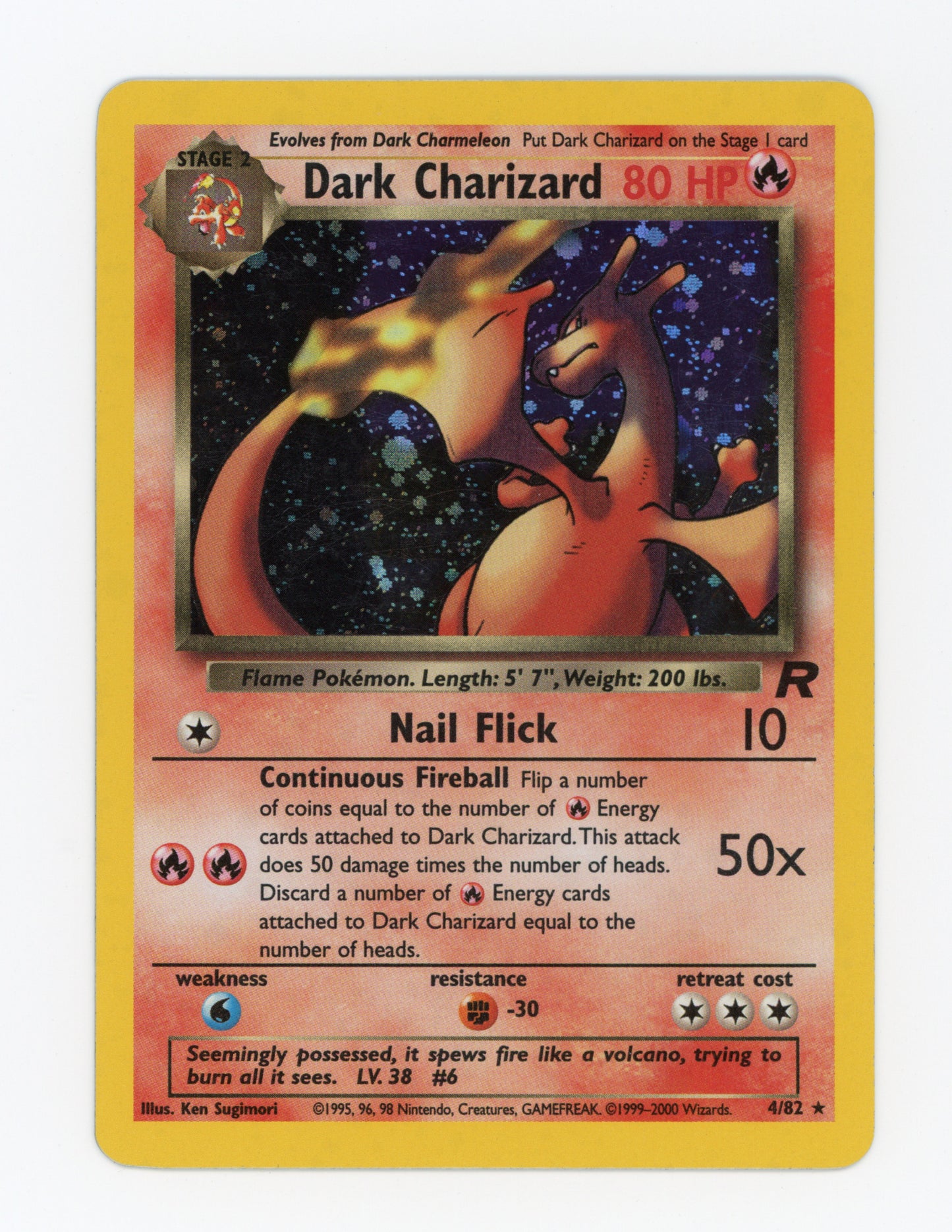 Dark Charizard — Rare|Unlimited|Holo — ID 19762