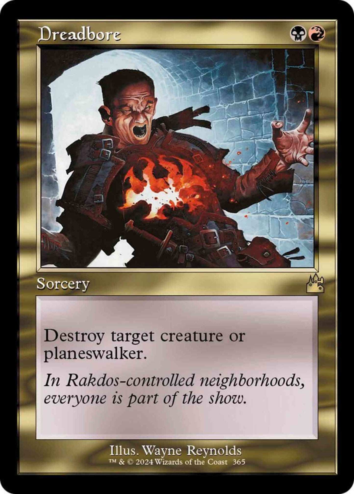 Dreadbore [365] [Retro Frame] [Ravnica Remastered] [Non-Foil]