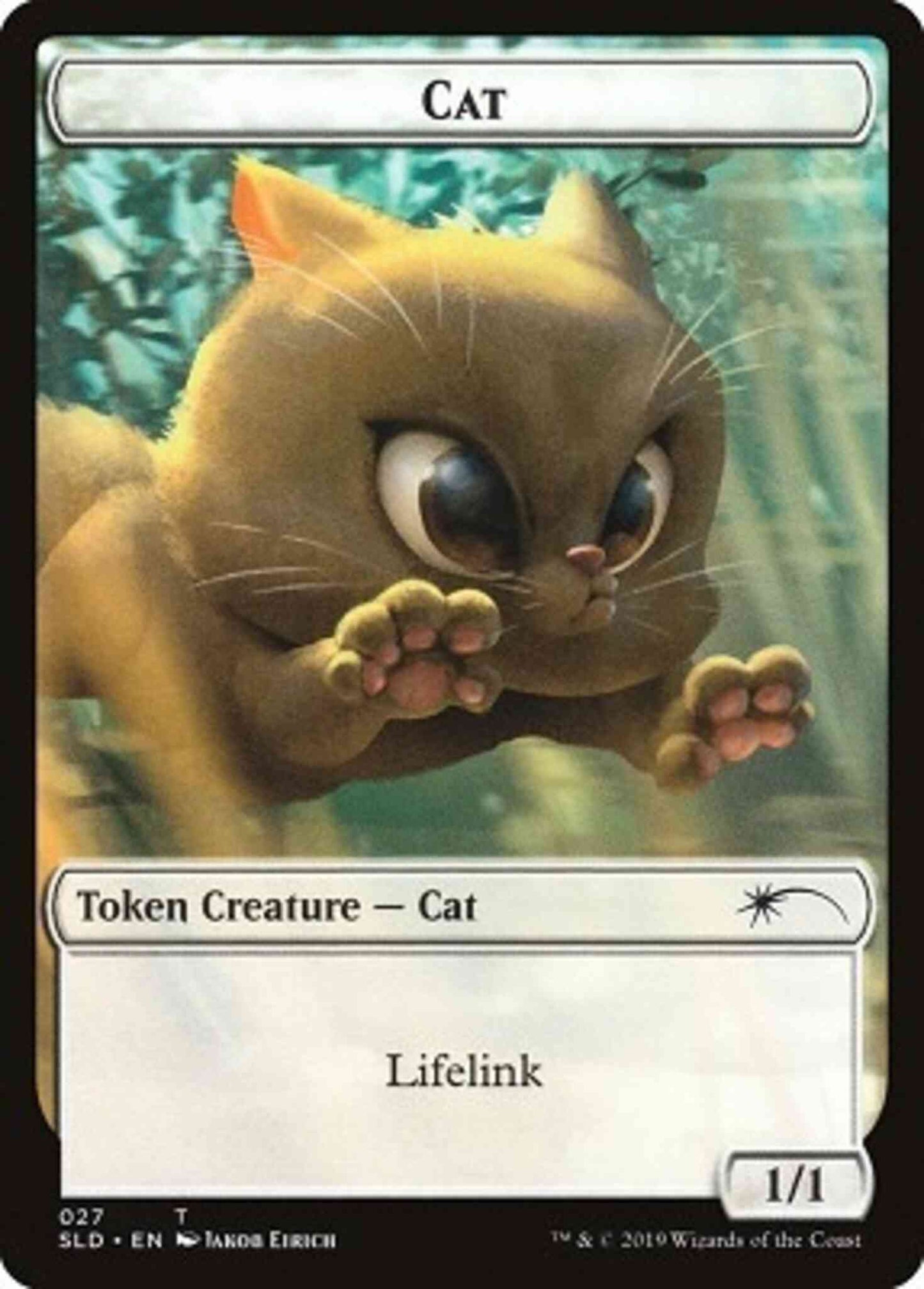 Cat Token (27) // Cat Token (28) [0027] [OMG KITTIES!] [Secret Lair Drop] [Non-Foil]