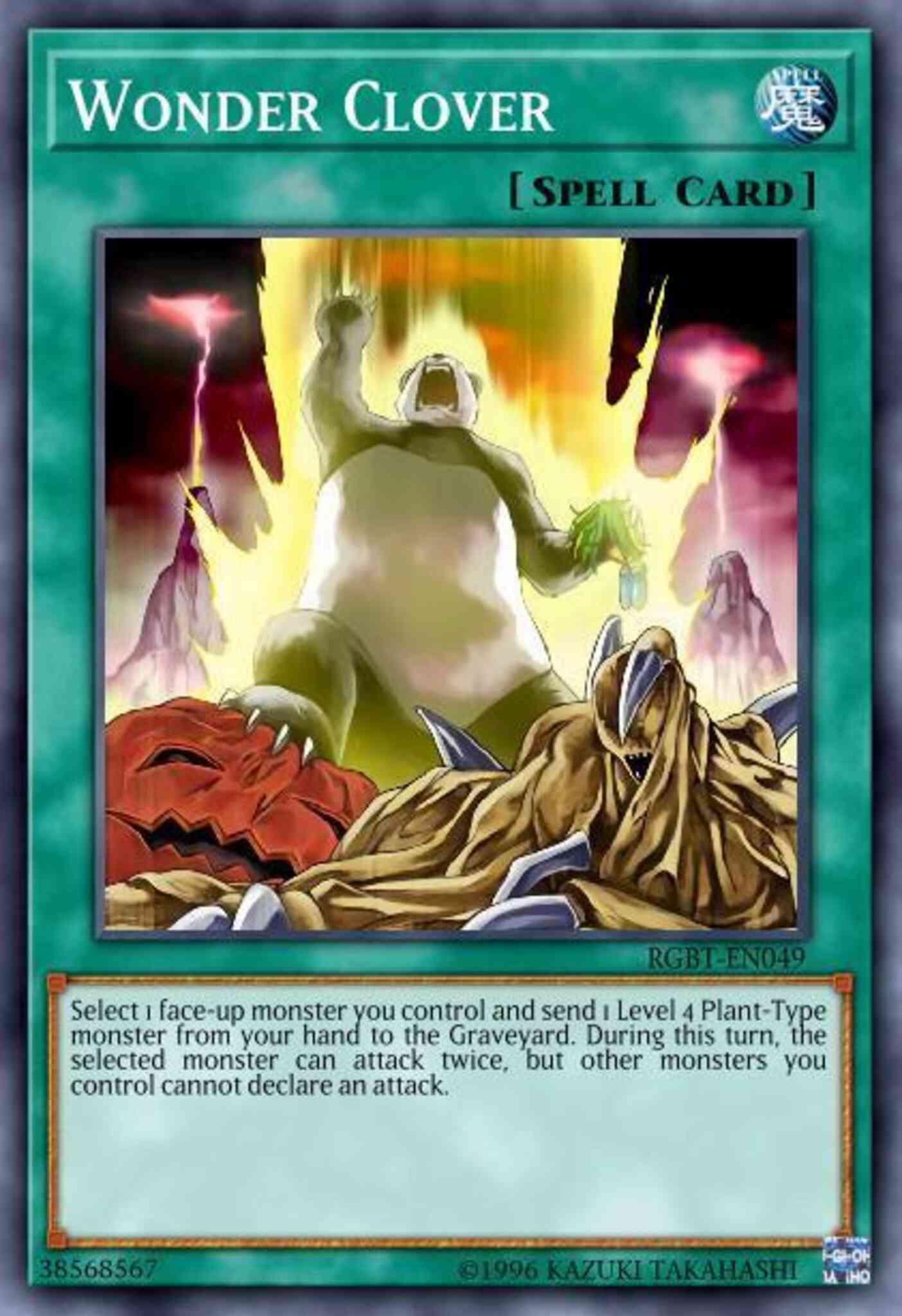Wonder Clover - RGBT-EN049 - Common - Unlimited