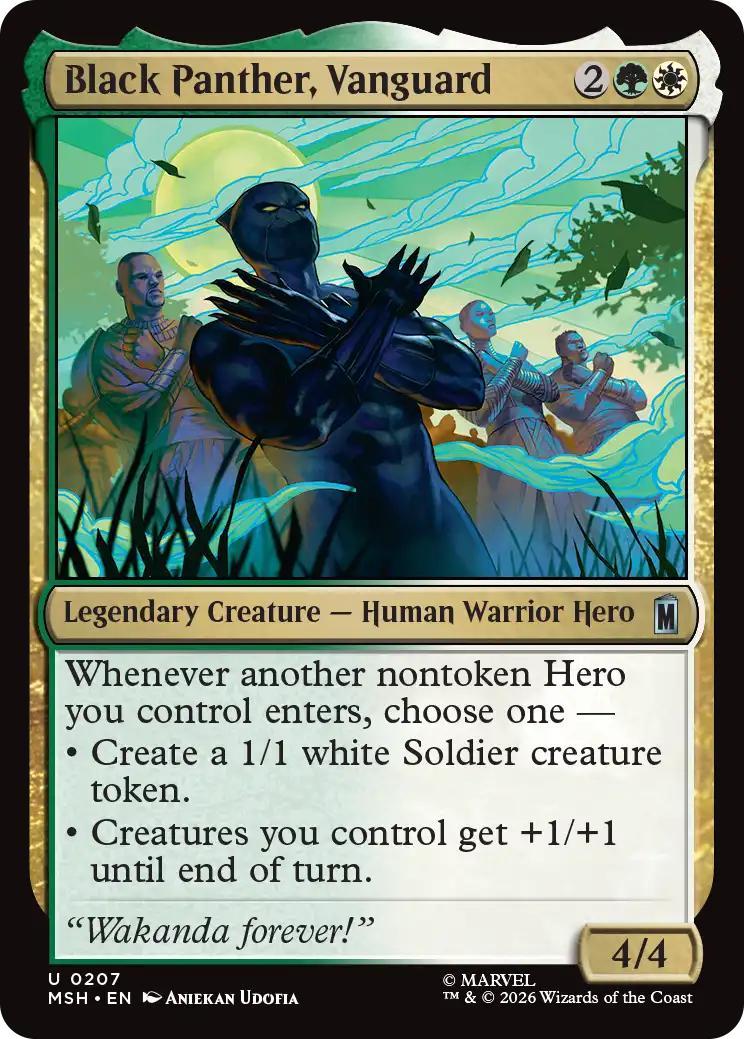 Black Panther, Vanguard [207] [Marvel Super Heroes] [Non-Foil]