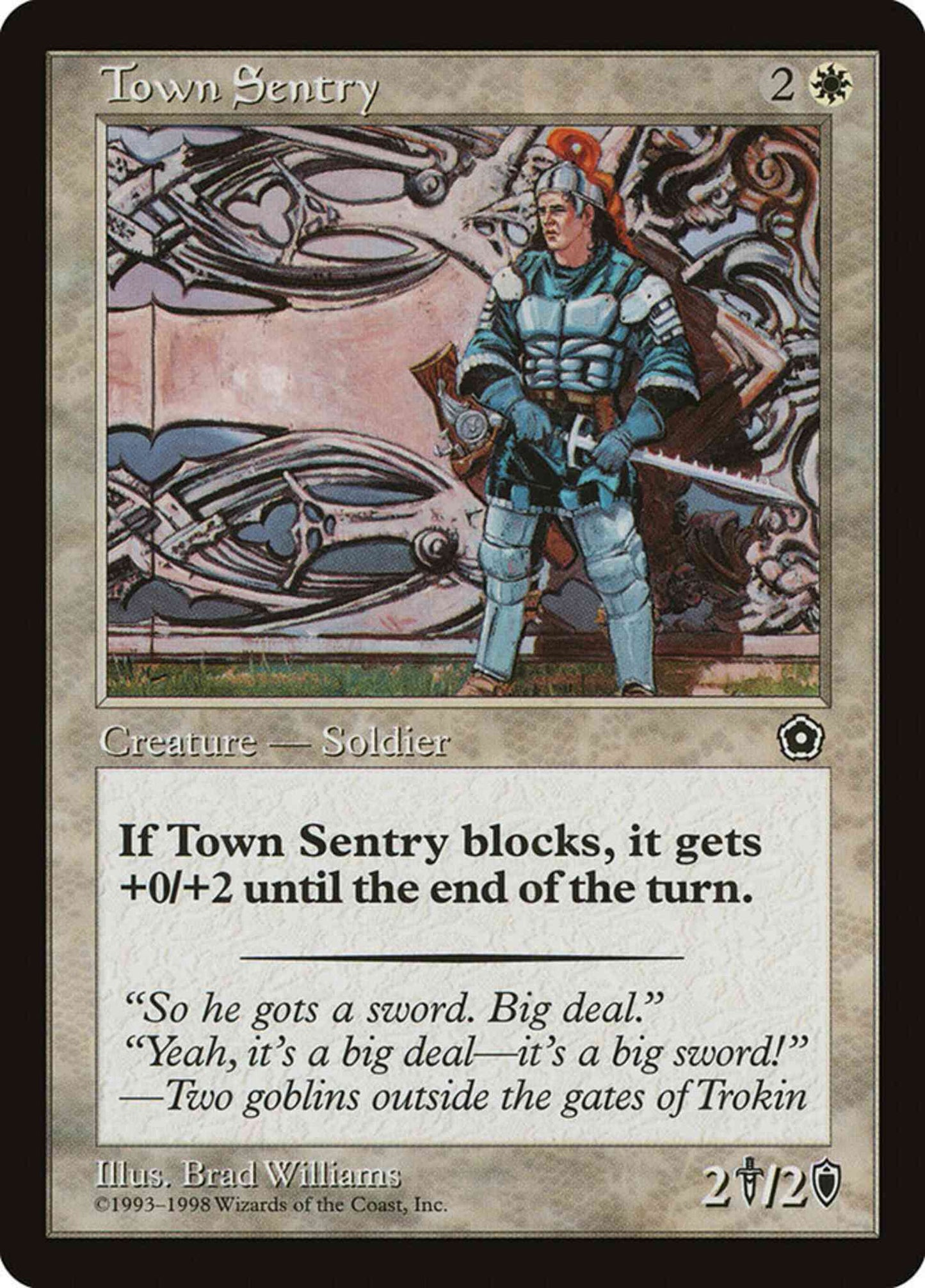 Town Sentry [25] [Portal Second Age] [Non-Foil]