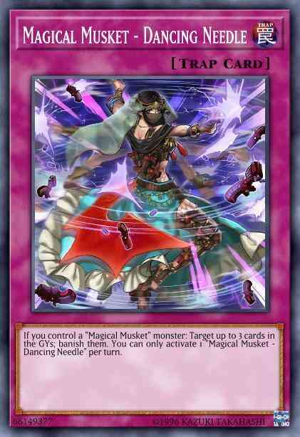Magical Musket - Dancing Needle - SPWA-EN026 - Secret Rare - 1st Edition
