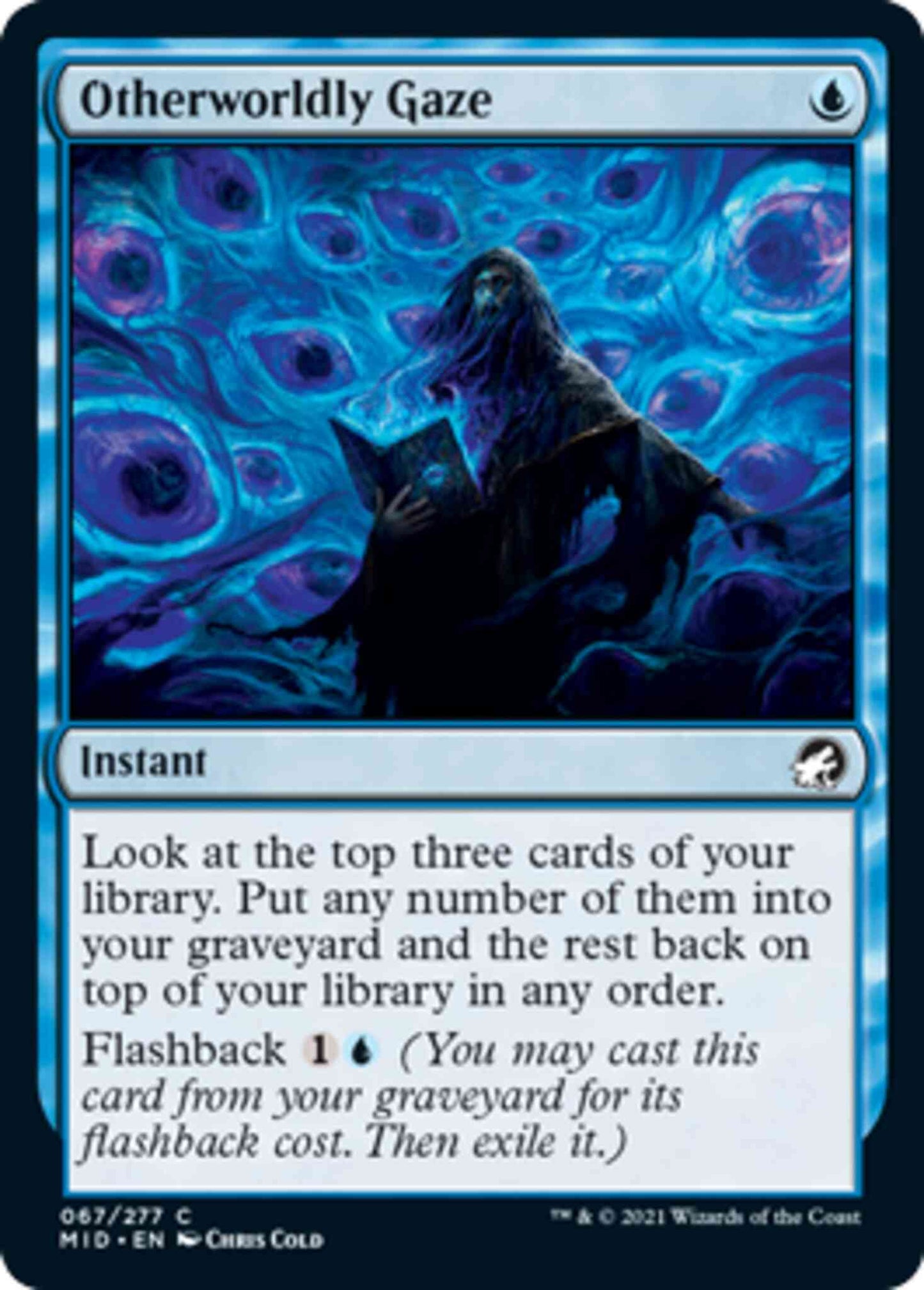 Otherworldly Gaze [67] [Innistrad: Midnight Hunt] [Non-Foil]