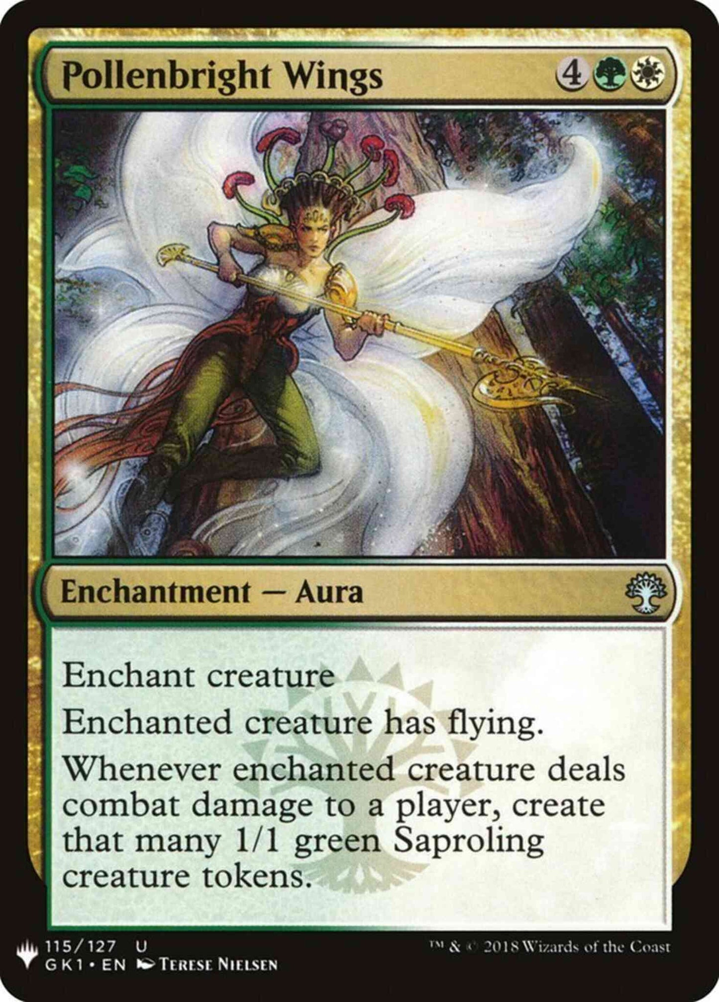 Pollenbright Wings [GK1-115] [The List] [Non-Foil]