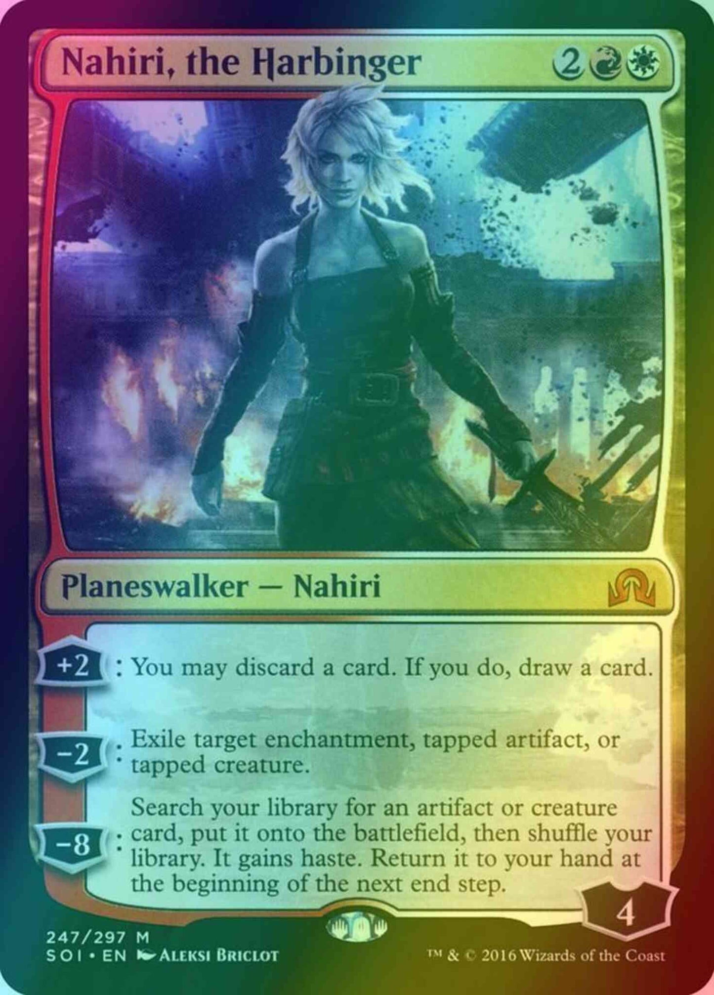 Nahiri, the Harbinger [247] [Shadows over Innistrad] [Foil]