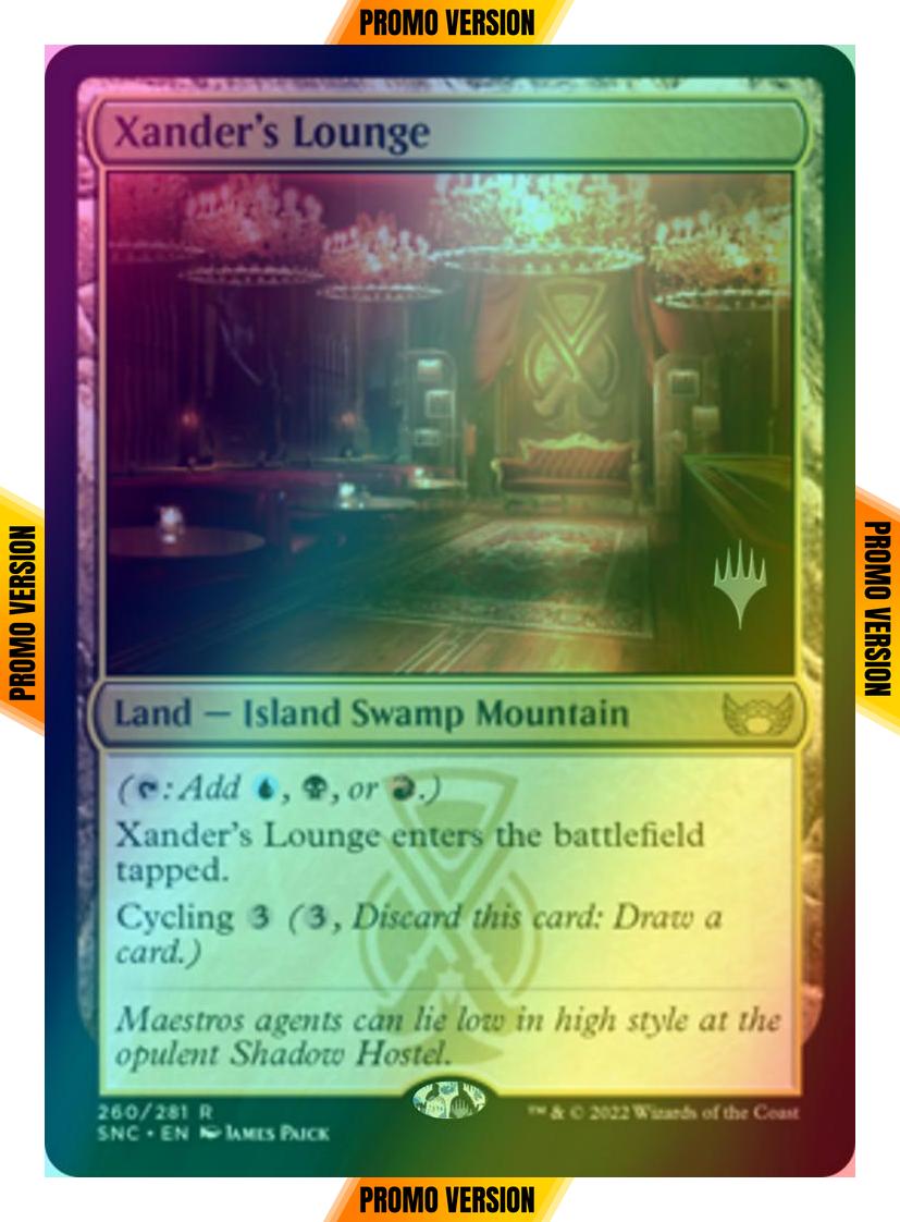 Xander's Lounge [Promo Pack] [260p] [Streets of New Capenna: Promos] [Foil]