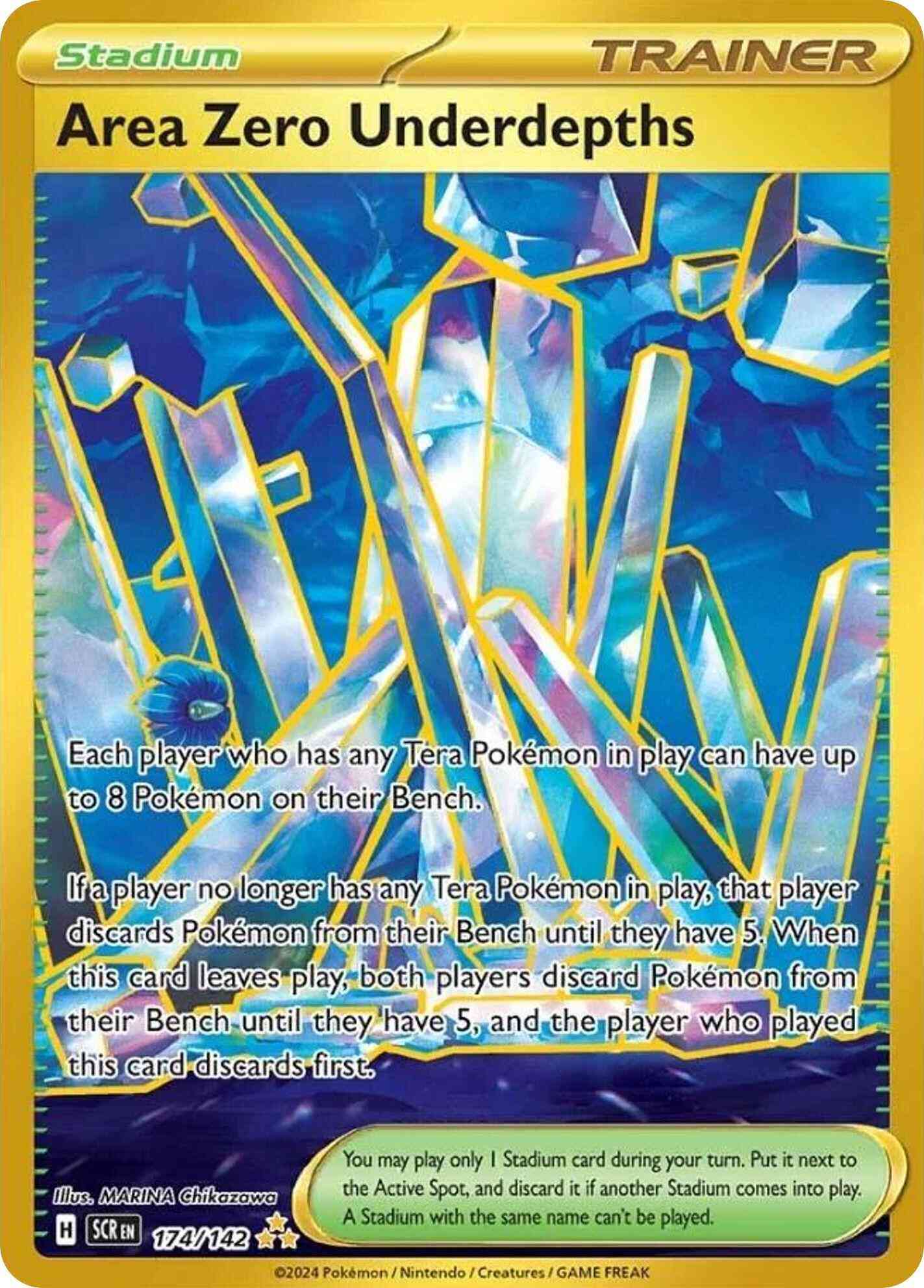 Area Zero Underdepths - 174/142 - Hyper Rare [sv07-174] [Secret]