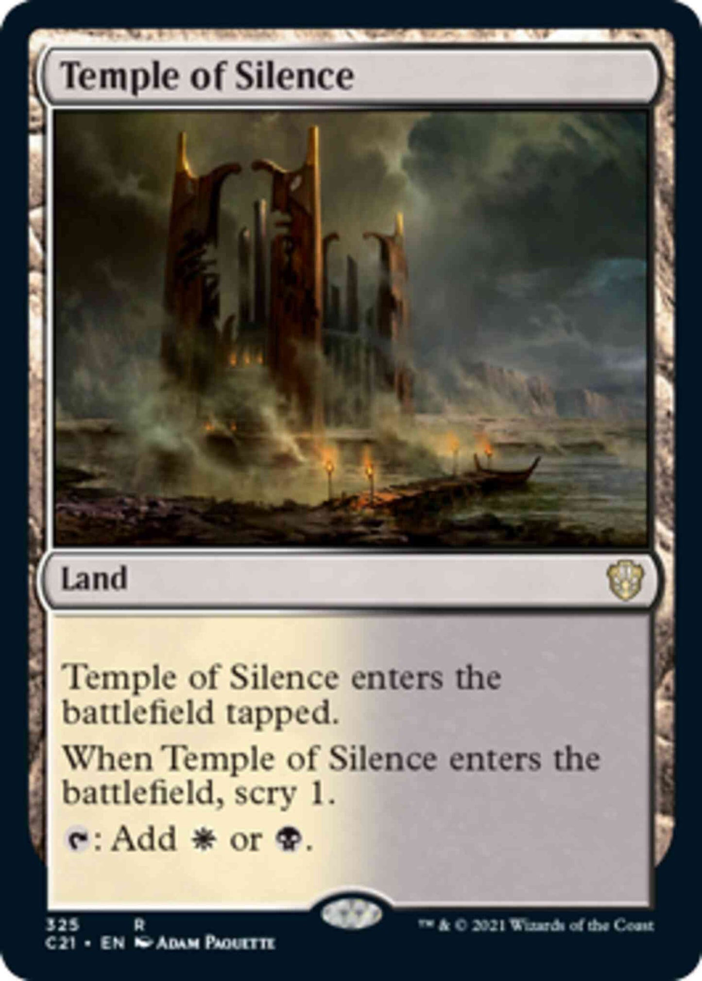 Temple of Silence [325] [Commander 2021] [Non-Foil]