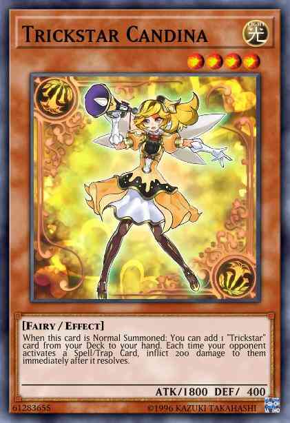 Trickstar Candina - COTD-EN008 - Ultra Rare - 1st Edition