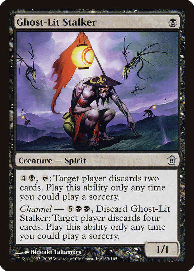 Ghost-Lit Stalker [69] [Saviors of Kamigawa] [Non-Foil]