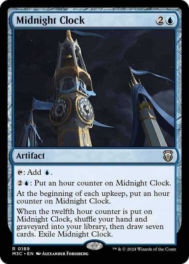 Midnight Clock [189] [Modern Horizons 3: Commander] [Non-Foil]