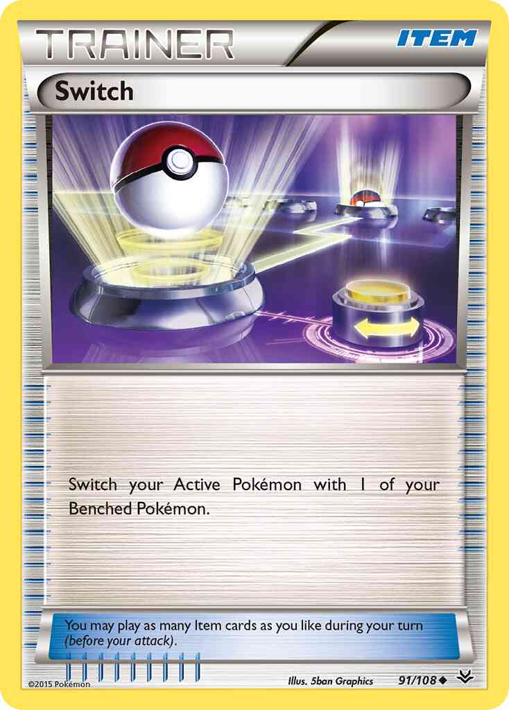 Switch - 91/108 - Uncommon [xy6-91] [Reverse Holo]