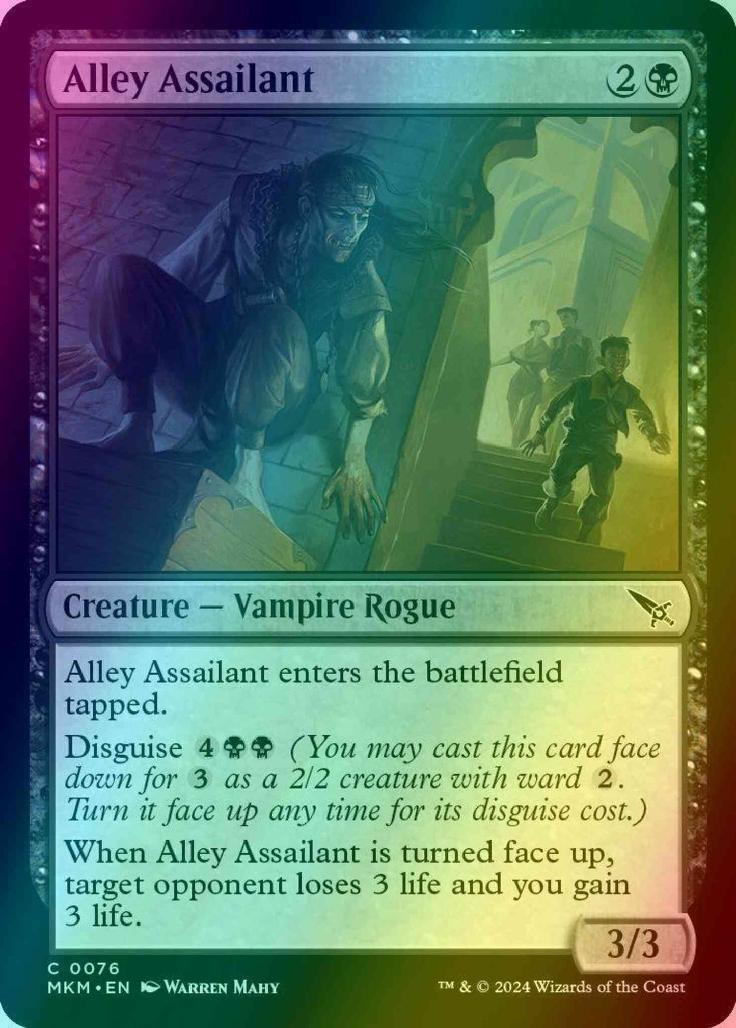 Alley Assailant [76] [Murders at Karlov Manor] [Foil]