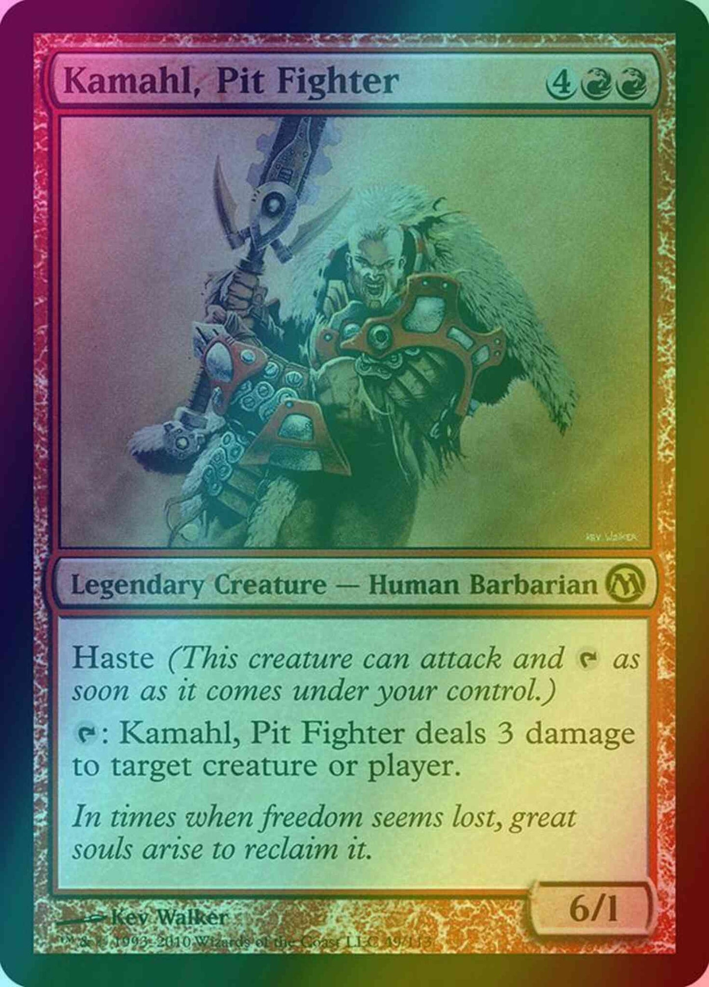 Kamahl, Pit Fighter [49] [Duels of the Planeswalkers] [Foil]