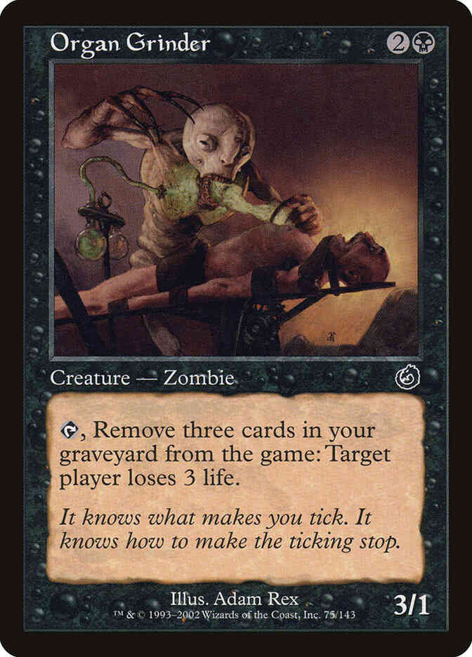 Organ Grinder [75] [Torment] [Non-Foil]