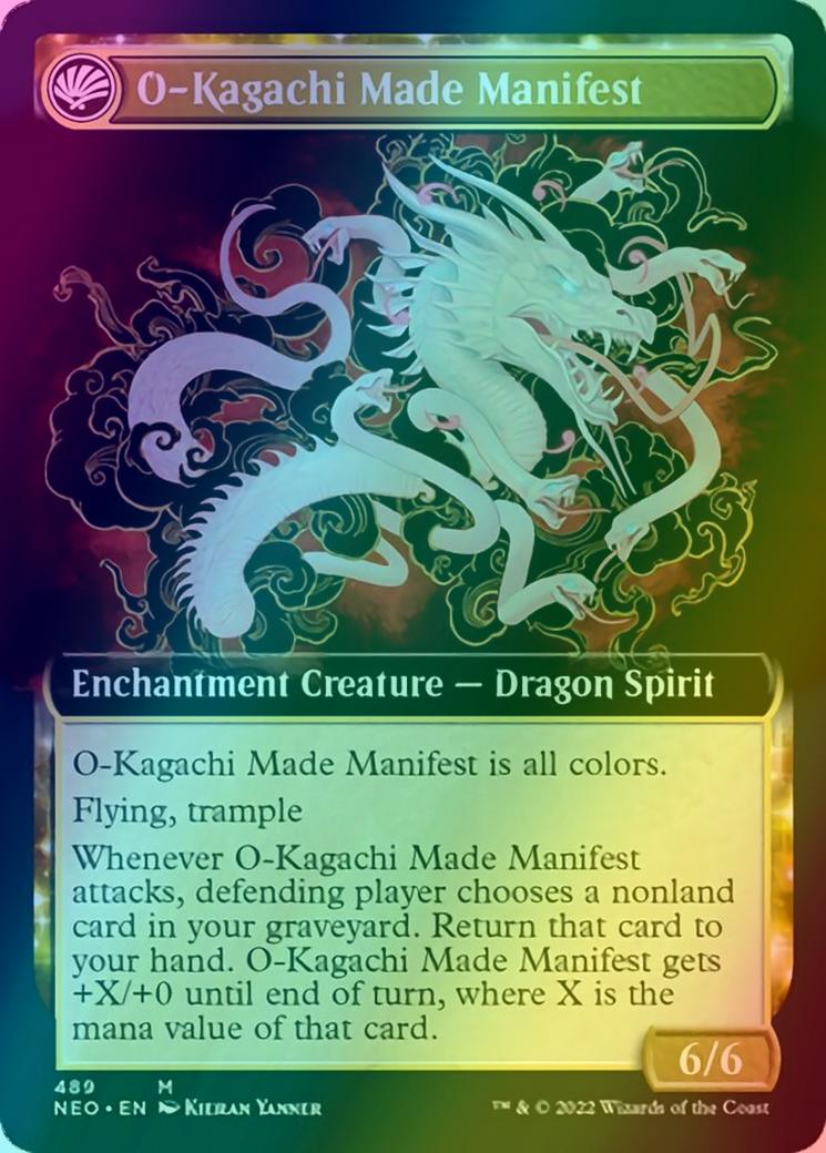 the kami war mtg card Color Indicator Kami of the Painted Road