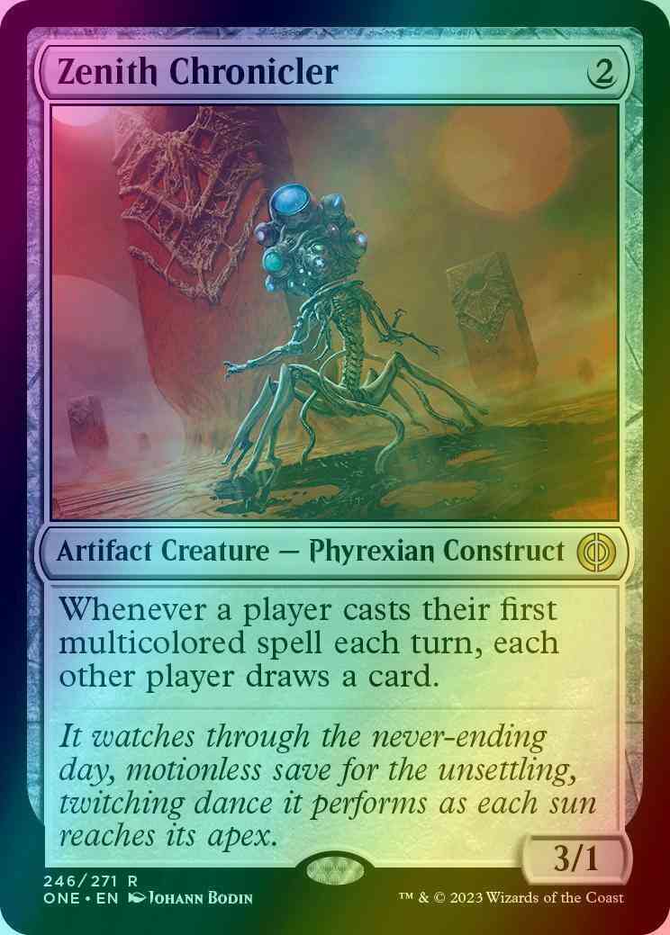 Zenith Chronicler [246] [Phyrexia: All Will Be One] [Foil]