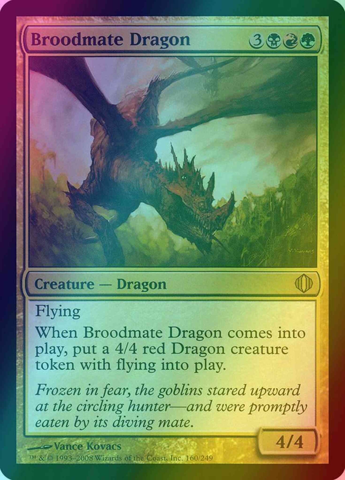 Broodmate Dragon [160] [Shards Of Alara] [Foil]