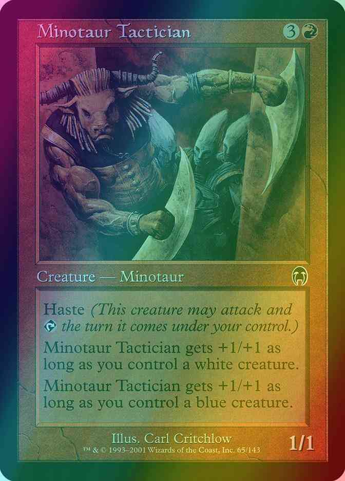 Minotaur Tactician [65] [Apocalypse] [Foil]