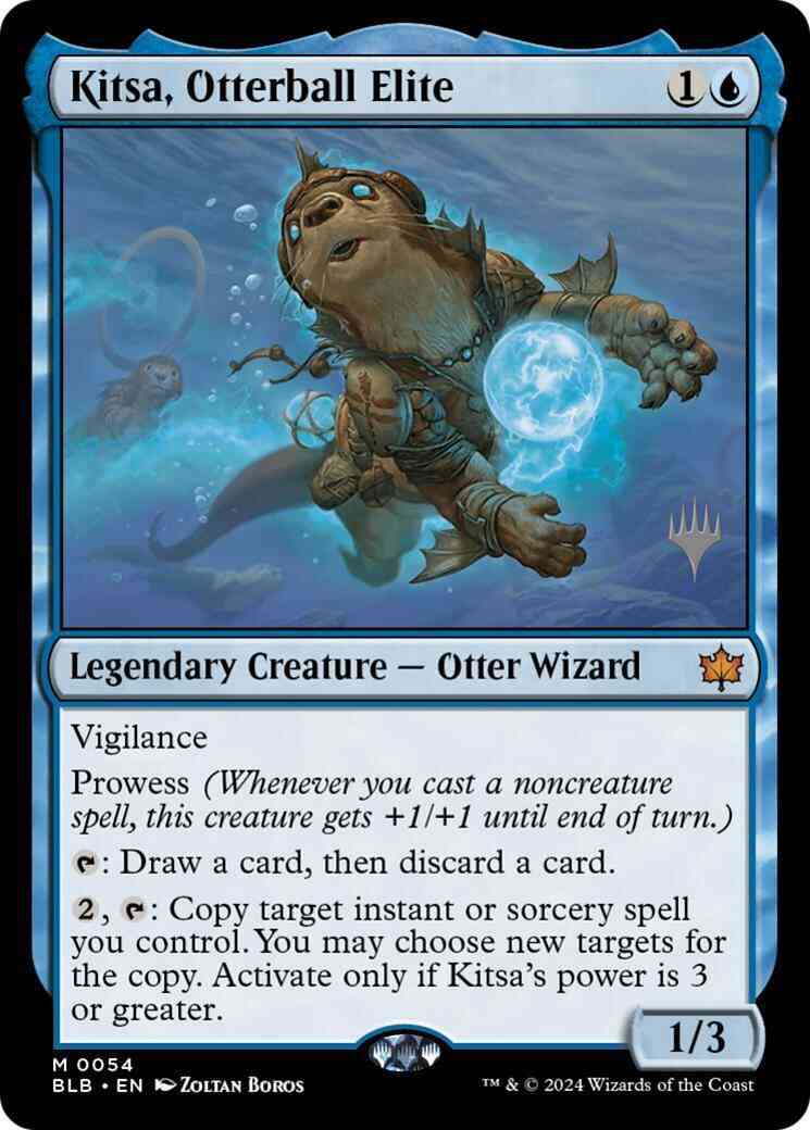 Kitsa, Otterball Elite [54p] [Promo Pack] [Bloomburrow: Promos] [Non-Foil]